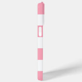 Blauw anker op roze strips patroon Case-Mate iPhone case (Achterkant / Rechts)