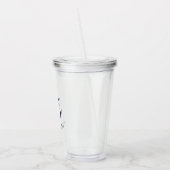 Blauw Anker Trouw Acryl Drinkbeker (Links)
