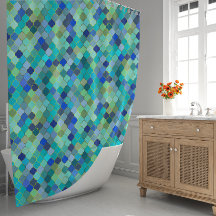 Blauw Aqua Marokkaans Mozaïekpatroon