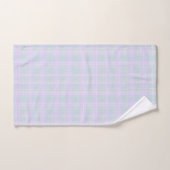 Blauw Aqua Praire Plaid Bad Handdoek (Handdoek)