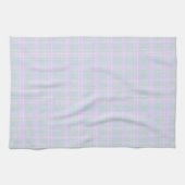 Blauw Aqua Praire Plaid Theedoek (Horizontaal)