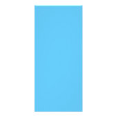 Blauw Aquarel Abstract Salon Service Menu (Achterkant)