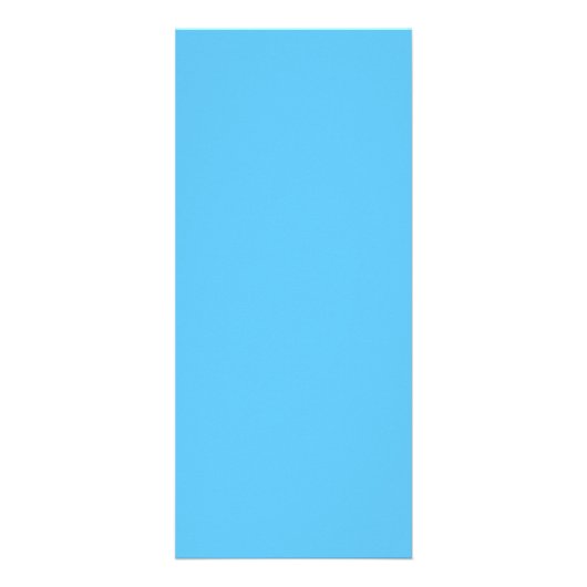 Blauw Aquarel Abstract Salon Service Menu (Achterkant)