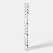 Blauw Aquarel Botanisch Patroon Case-Mate iPhone Case (Achterkant / Rechts)