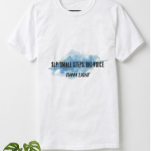 Blauw Aquarel SLP Spraaktherapeut T-Shirt