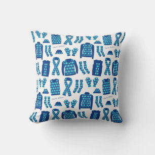 Blauw Argyle Patroon Items Kussen