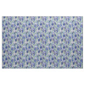blauw art nouveau iris stof (Fat Quarter)