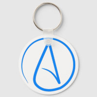Blauw atheïst A