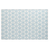 Blauw Atom Symbool Stof (Yard (91,4 cm))