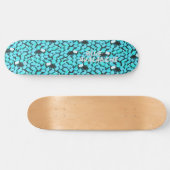 Blauw Avalanche skateboard (Horizontaal)