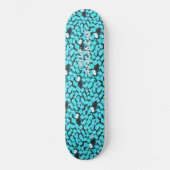 Blauw Avalanche skateboard (Voorkant)