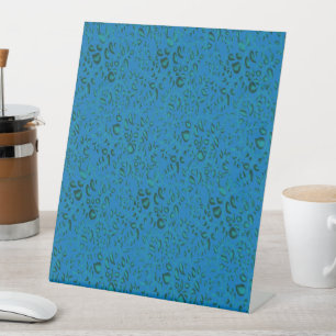 blauw, azuur, organisme, aqua, lettertype, kunst, reclamebord met voetstuk