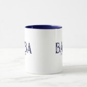 Blauw Baba Oprichtingsjaar Mok (Midden)