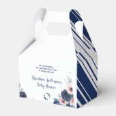 Blauw Baby-Q Bloemen Roos Pastel BBQ Baby shower Bedankdoosjes (Achterkant)