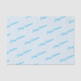  blauw Baby shower weefselpapier Tissuepapier