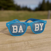 Blauw Baby shower Zonnebrillen