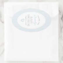 Blauw Baby Voetafdrukken Jongens Baby Shower