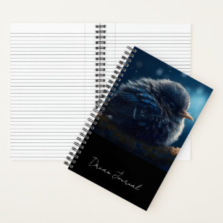 Blauw Baby Vogel Droomjournaal Notitieboek