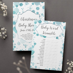 Blauw Baby Word-schoeisel Antwoordsleutel