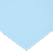 Blauw, babyblauwe douche  korte tafelloper (Hoek)