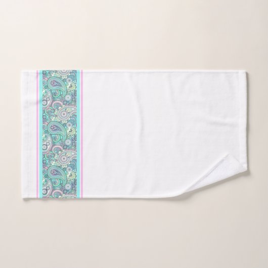 blauw badhanddoekje bad handdoek (Handdoek)