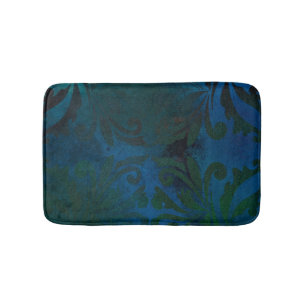 blauw badmat
