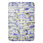 Blauw Badmat (Voorkant Verticaal)