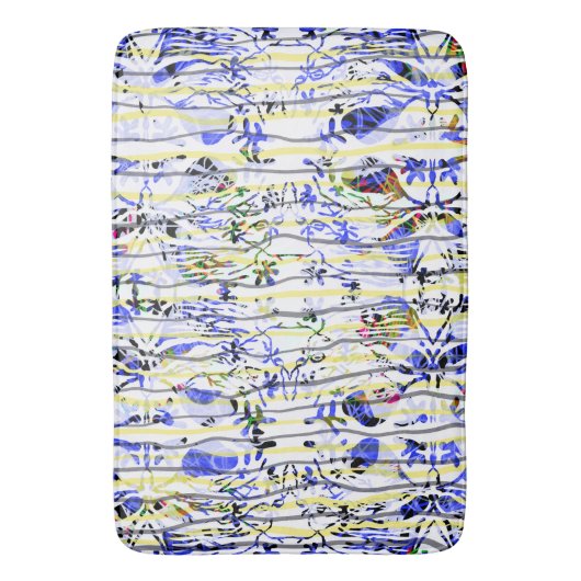 Blauw Badmat (Voorkant Verticaal)