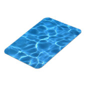 Blauw badpatroon magneet (Linkerzijde)