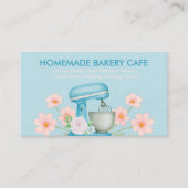 Blauw Bakkerij Cafe Cake Maker Eten Visitekaartje (Voorkant)