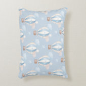 Blauw ballonpatroon accent kussen (Voorkant(Verticaal))
