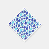 Blauw ballonPatroon Baby Boy Baby shower Servet (Hoek)