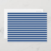 blauw bandje Briefkaart (Voorkant / Achterkant)