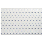  blauw-barokdematonstructuur stof (Yard (91,4 cm))