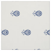  blauw-barokdematonstructuur stof (Swatch)