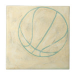 Blauw Basketball door Chariklia Zarris Tegeltje<br><div class="desc">Bounce, bounce, pas door met deze blauwe basketbal van Chariklia Zarris. Een eenvoudig ontwerp dat de essentie van de bal weergeeft. Je kunt er misschien geen spelletje mee spelen, maar het zou een geweldige aanvulling zijn op je muur. Bestel vandaag nog!</div>