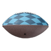 Blauw Bavaria Rhombus vlag patroon American Football (Gedraaid 270)