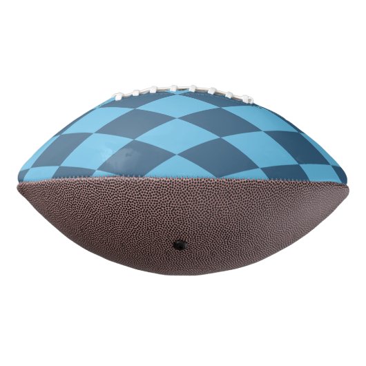 Blauw Bavaria Rhombus vlag patroon American Football (Gedraaid 270)