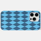 Blauw Bavaria Ruit Vlag Patroon Case-Mate iPhone Case (Achterkant (horizontaal))