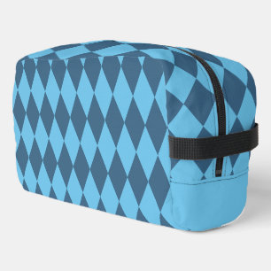 Blauw Bavaria Ruit Vlag Patroon Toilettasje