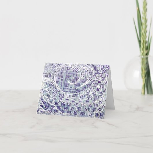 Blauw bedankt (Voorkant)