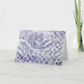 Blauw bedankt (Voorkant)