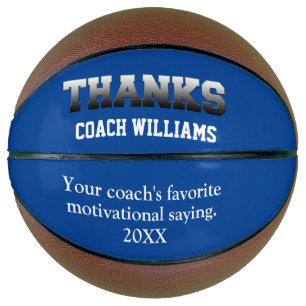 Blauw bedankt Coach Keepomwille Basketbal