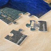 Blauw Beer Monument Colorado Jigzaag Puzzle Legpuzzel (Zijkant)