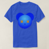 Blauw beer t-shirt (Design voorkant)