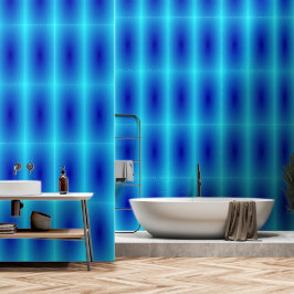Blauw Behang