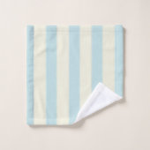 Blauw Beige Badkamer Handdoek Sets (Wasdoekje)