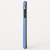 Blauw —bel me Case-Mate iPhone case (Achterkant/links)
