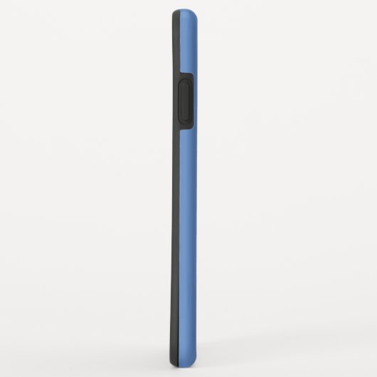 Blauw —bel me Case-Mate iPhone case (Achterkant/rechts)