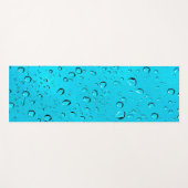 Blauw bellenontwerp voor Yoga Mat (Voorkant (horizontaal))